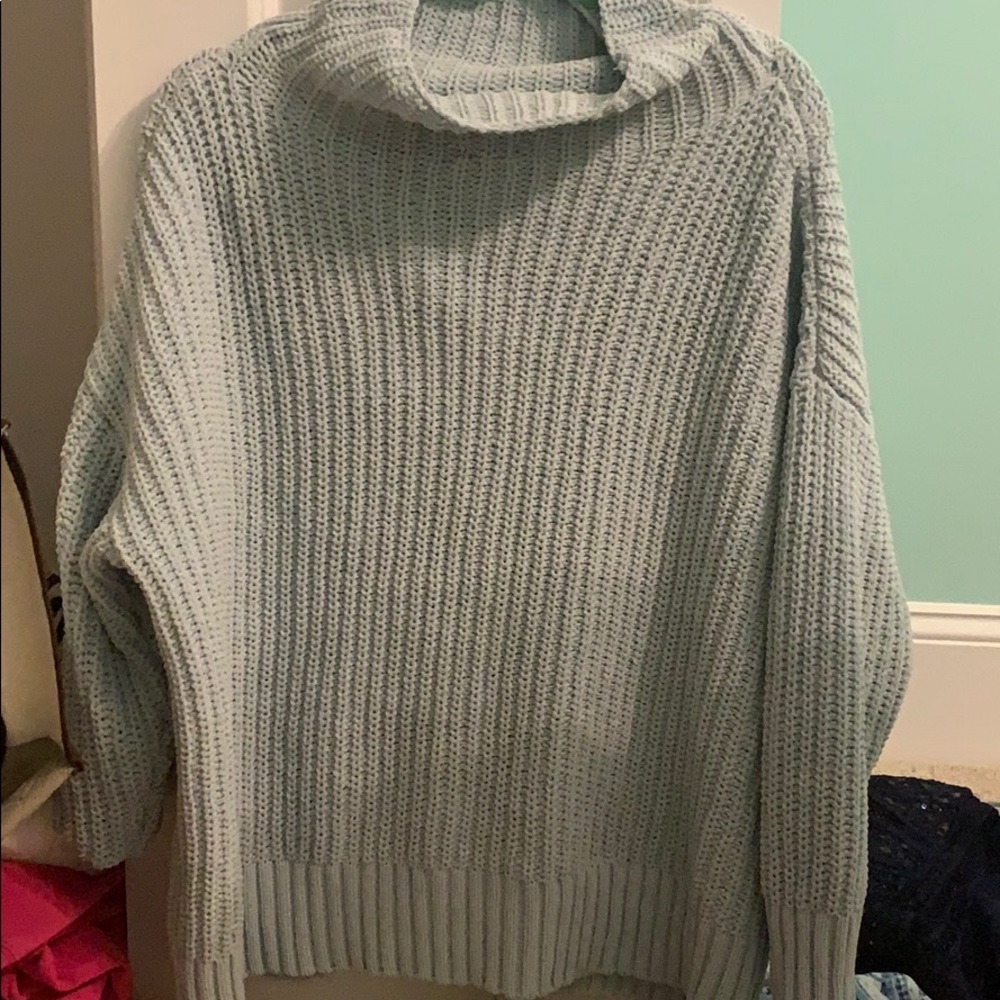 Blue sweater from Aeire